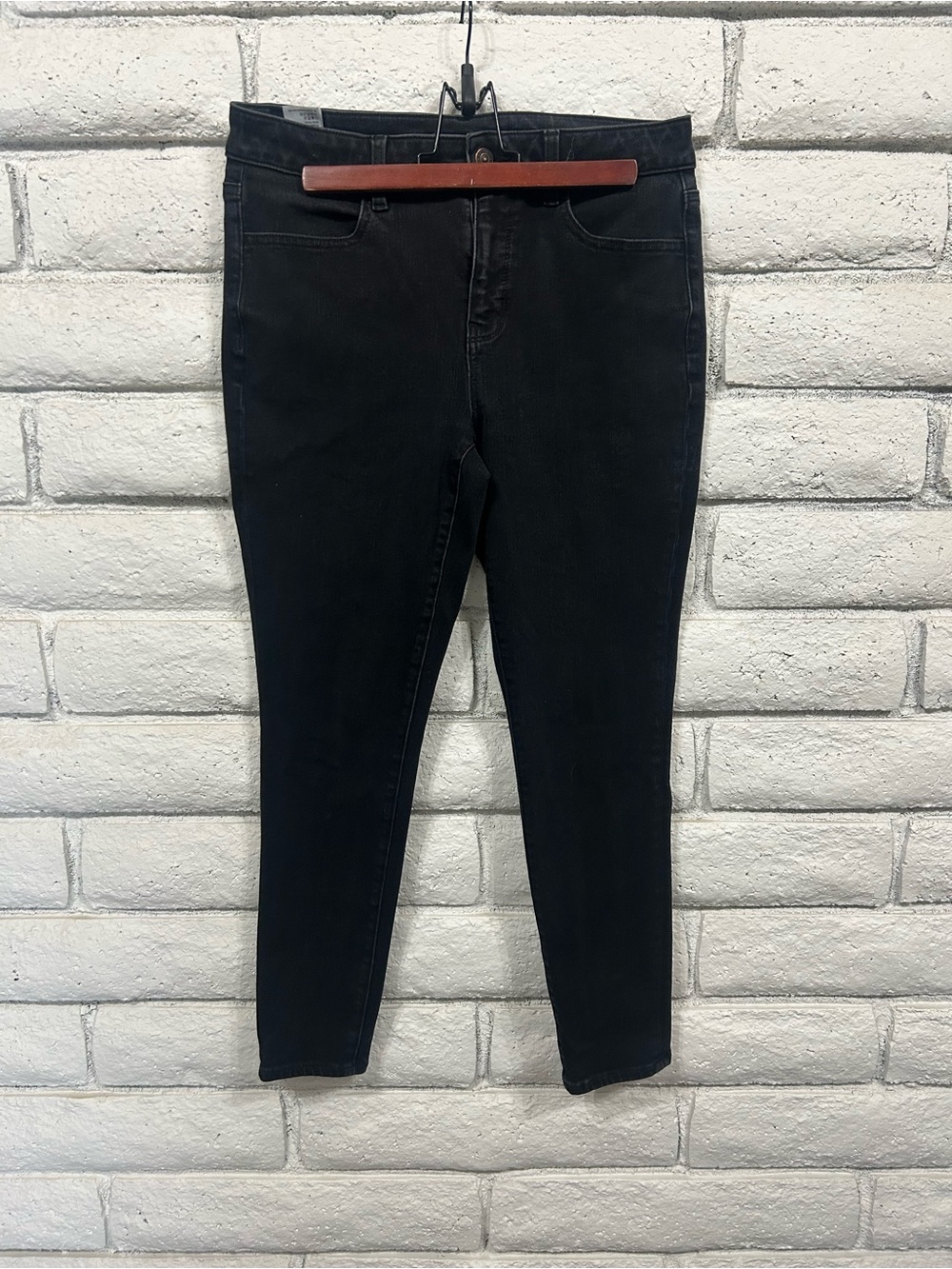 American Eagle Dream Stretch Black Skinny‎ Jeans Women's 8 Short